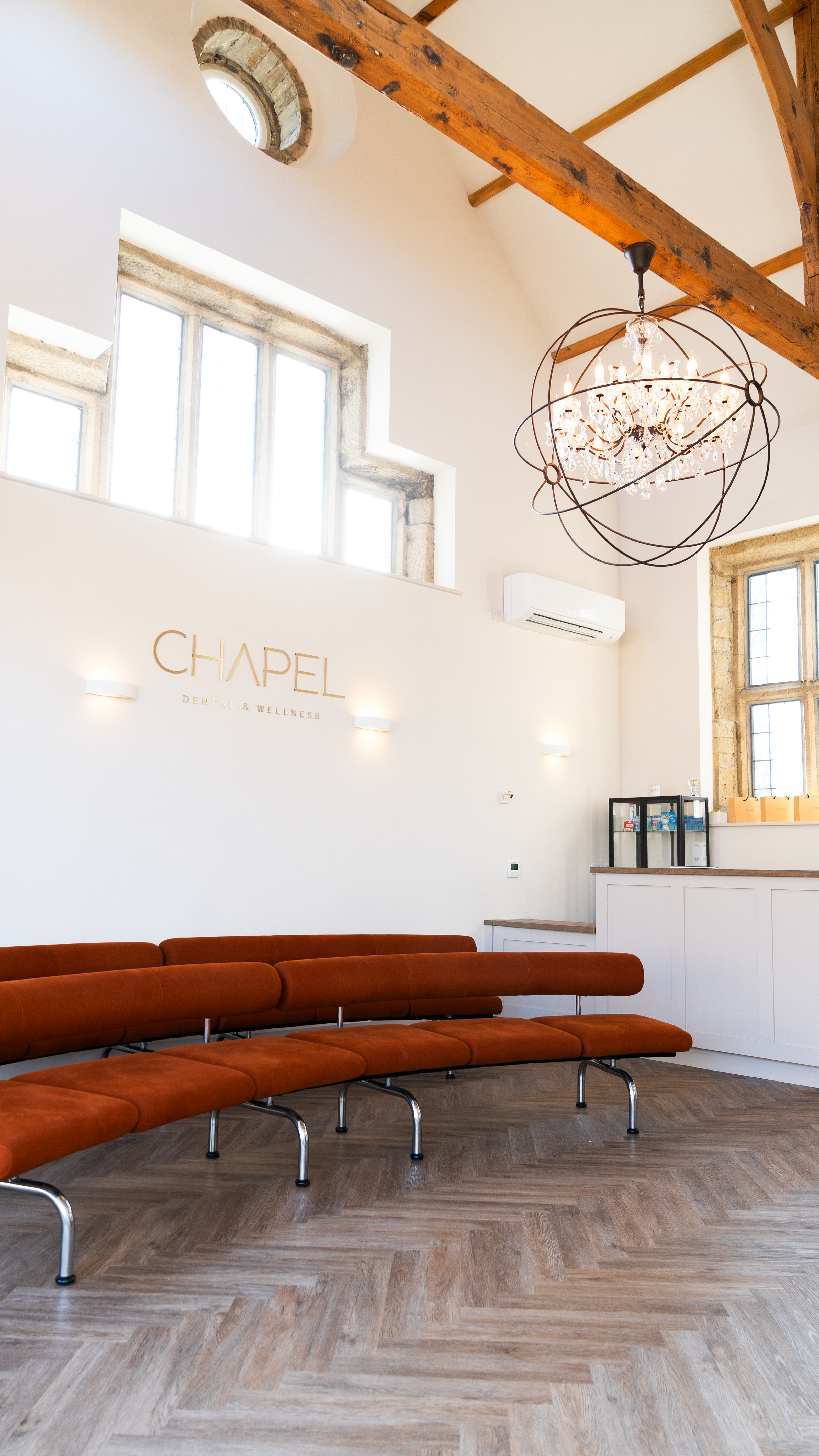 Dental services image gallery featuring happy patients