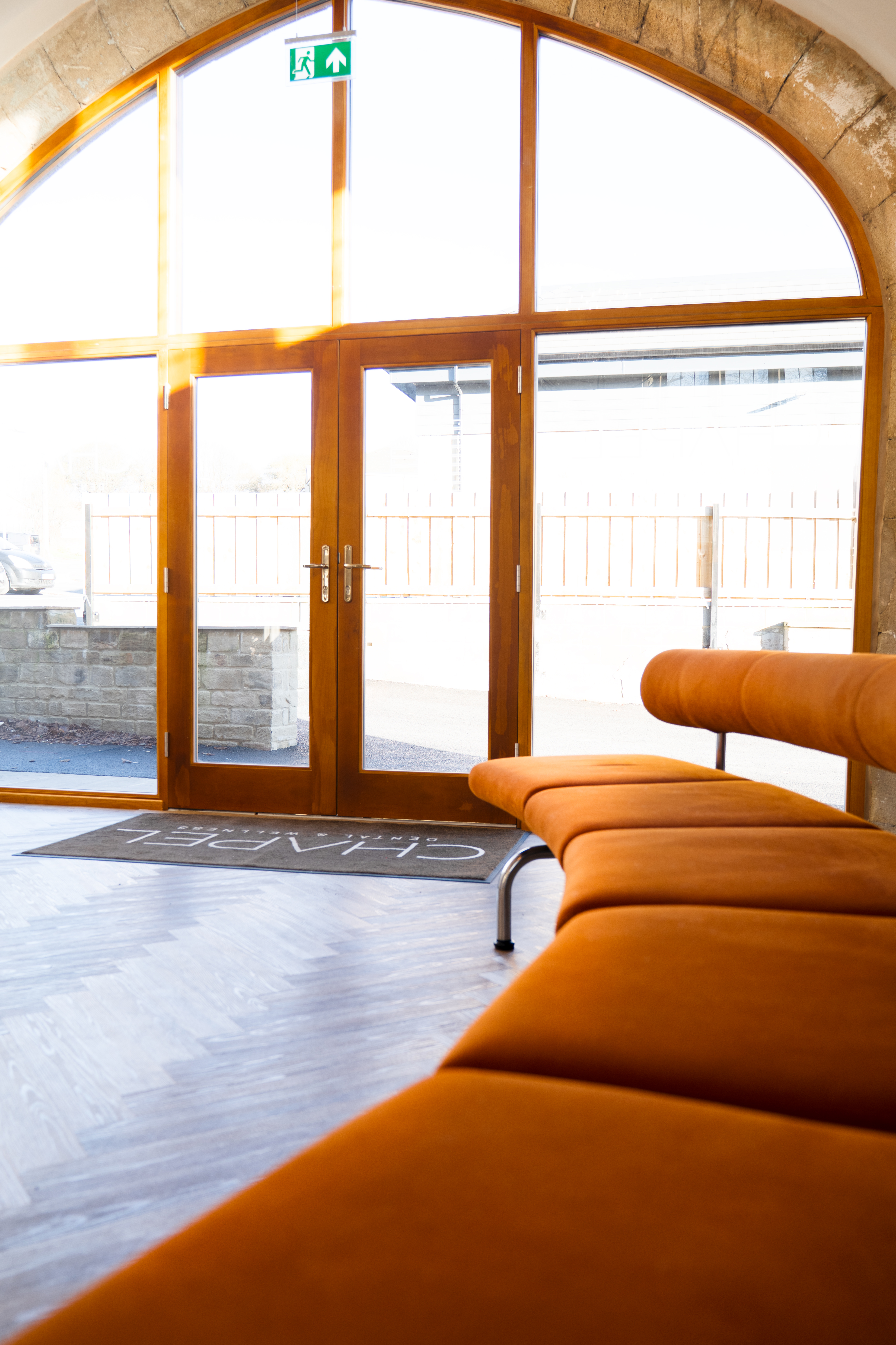 Dental services image gallery featuring happy patients